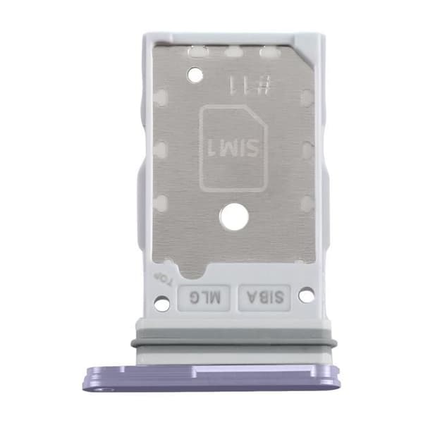 SIM-kortsfack för Samsung Galaxy S24 och S24 Plus Dual Nano SIM Samsung Dark Purple