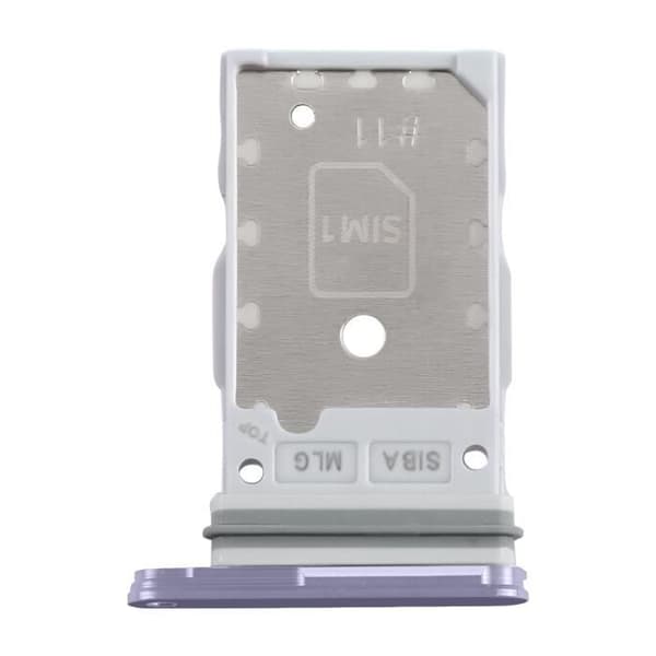 SIM-kortsfack för Samsung Galaxy S24 och S24 Plus Dual Nano SIM Samsung Dark Purple