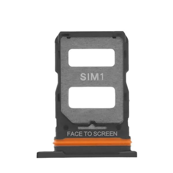 SIM-kortsfack för Xiaomi 12 Lite Dual Nano SIM Svart