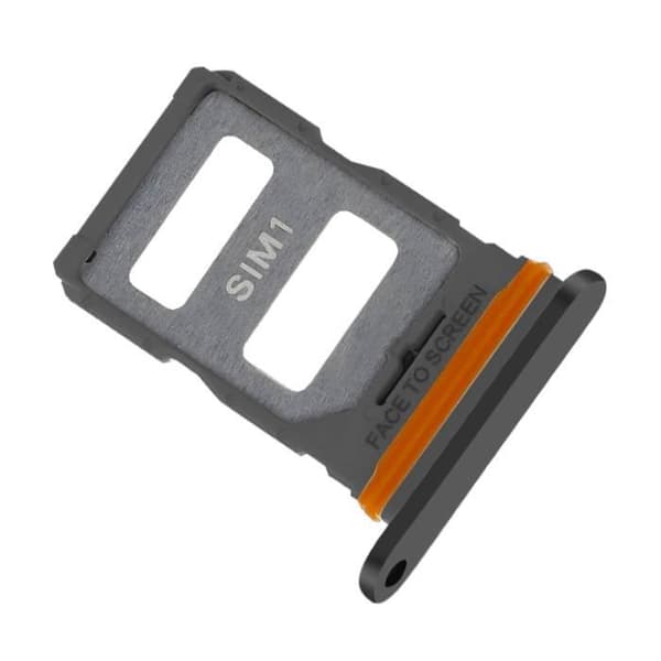SIM-kortsfack för Xiaomi 12 Lite Dual Nano SIM Svart