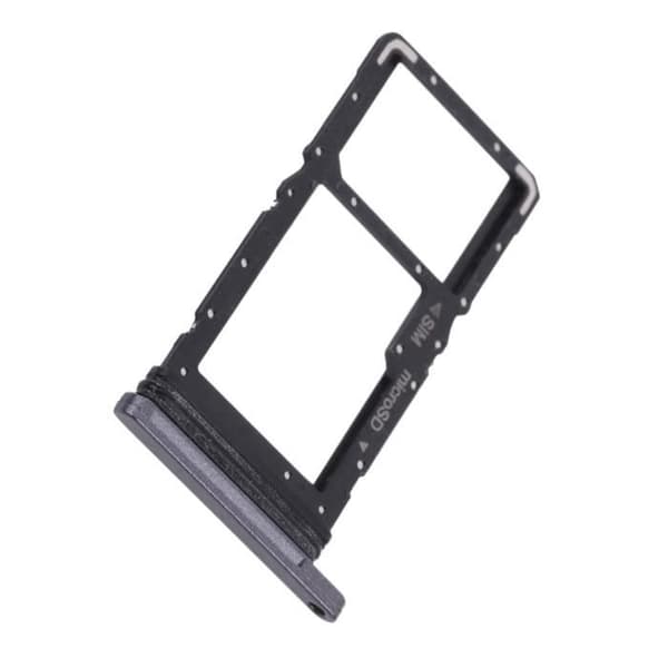 SIM-kortsfack för Samsung Galaxy Tab A7 + Samsung micro-SD-kortplats Grå