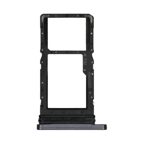 SIM-kortsfack för Samsung Galaxy Tab A7 + Samsung micro-SD-kortplats Grå