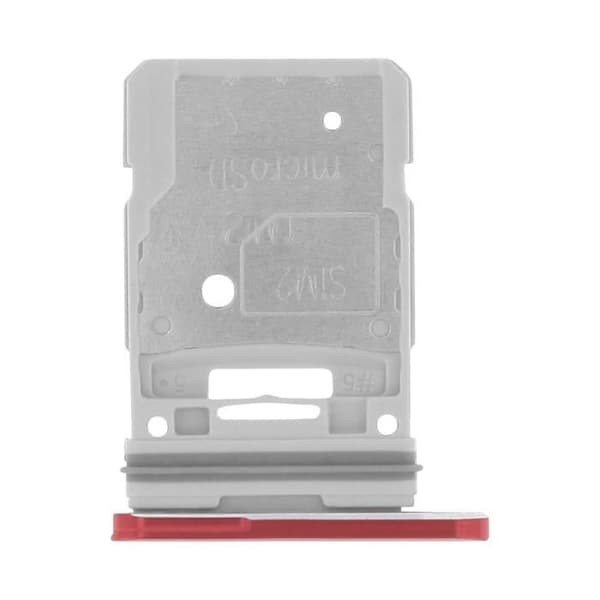 SIM-kortsfack för Samsung Galaxy S20 FE Dual Nano SIM Original Samsung Röd