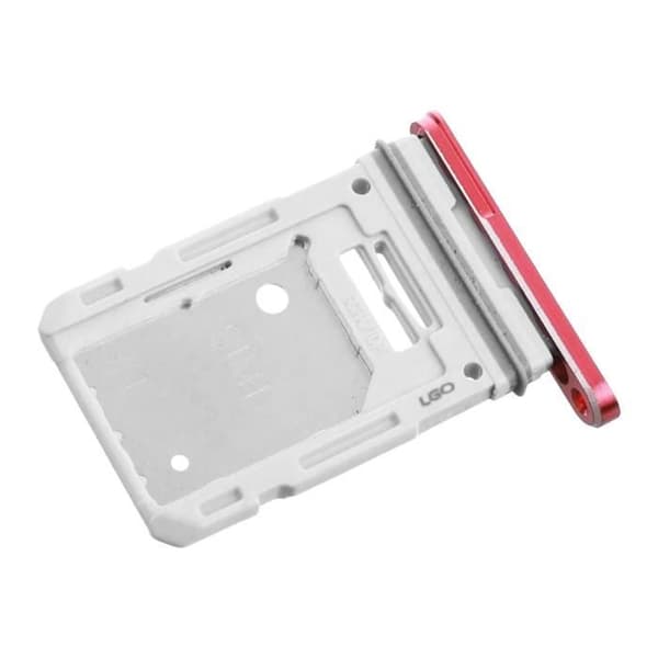 SIM-kortsfack för Samsung Galaxy S20 FE Dual Nano SIM Original Samsung Röd