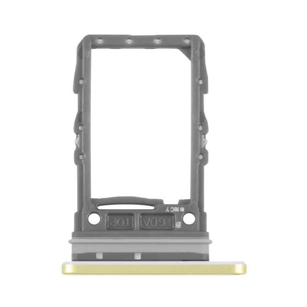 Tiroir för SIM-kort till Samsung Galaxy Z Flip 65 Dual Nano SIM Original Samsung Gul