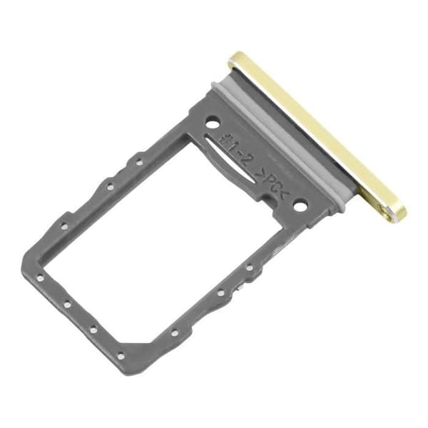 Tiroir för SIM-kort till Samsung Galaxy Z Flip 65 Dual Nano SIM Original Samsung Gul