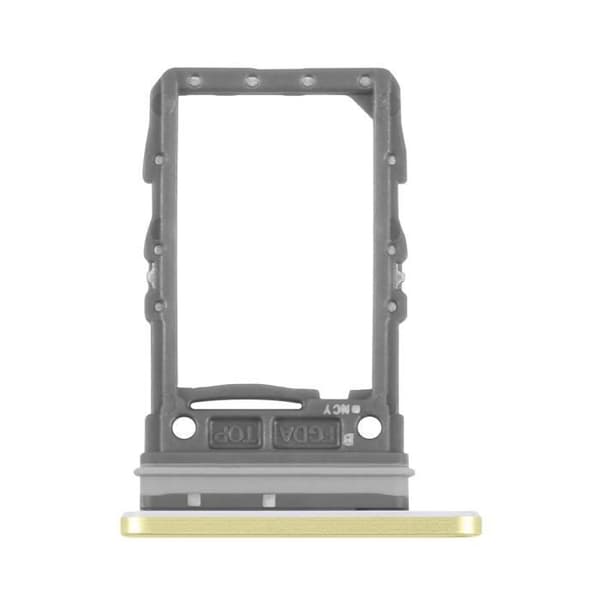 Tiroir för SIM-kort till Samsung Galaxy Z Flip 65 Dual Nano SIM Original Samsung Gul