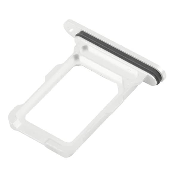 SIM-kortsfack för iPhone 16 Pro och 16 Pro Max Nano SIM-plats Vit