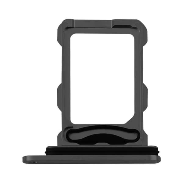 SIM-kortsfack för iPhone 16 Pro och 16 Pro Max Nano SIM-plats Svart