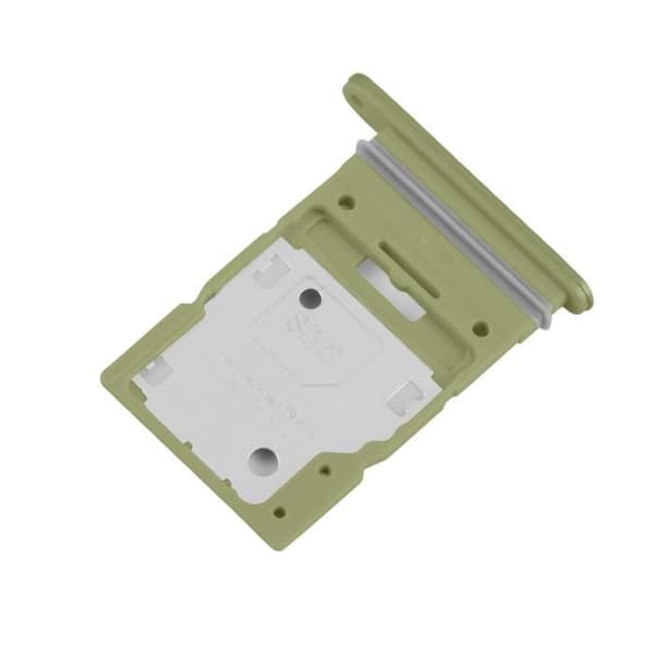 Tiroir för SIM-kort för Samsung Galaxy A35 Dual Nano SIM Original Samsung Grön Citrongul
