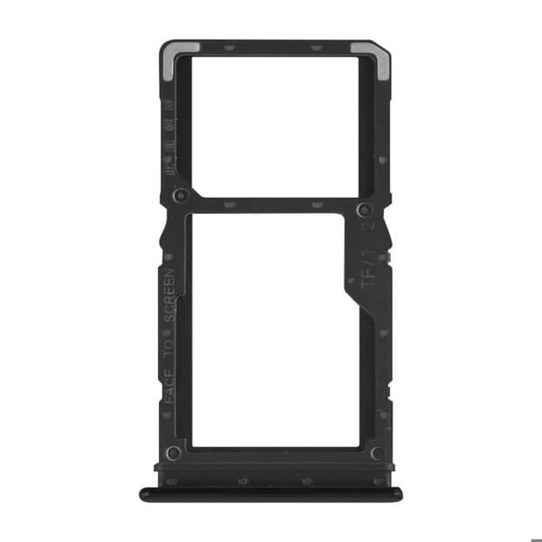 SIM-kortsfack för Xiaomi Redmi Note 7 och Note 7 Pro Dual Nano SIM Svart