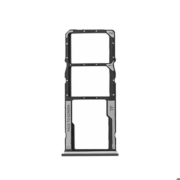 SIM-kortsfack för Xiaomi Redmi Note 12S Nano SIM-Plats Svart