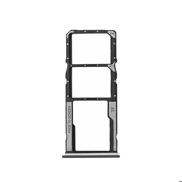 SIM-kortsfack för Xiaomi Redmi Note 12S Nano SIM-Plats Svart