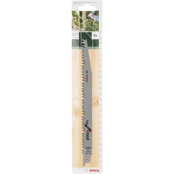 Bosch Accessories 2609256702 Tigersågblad HCS, S 1131 L Sågblad, längd 228 mm 2 st