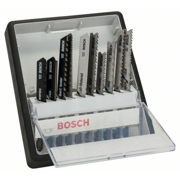 Bosch Accessories 2607010574 10-delars Robust Line Top Expert-sticksågsbladsats T-skaft - - 1 set