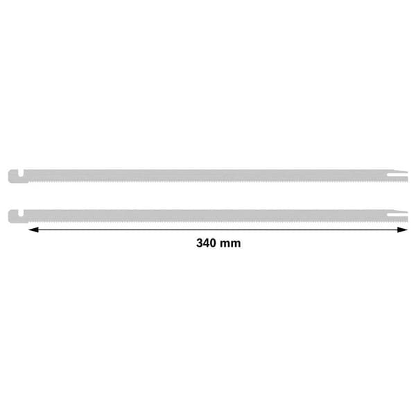 Bosch Accessories 2607018012 2-delars sågbladssats - 300 mm