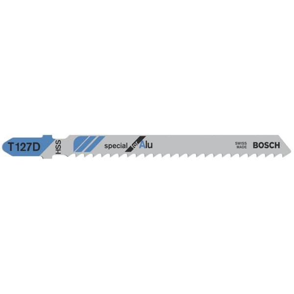 Bosch Accessories 2608631017 Sticksågsblad T 127 D - Special for Alu 5 st