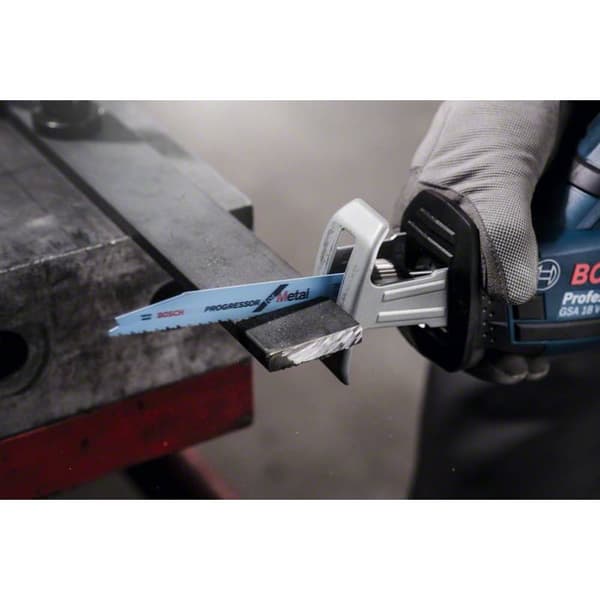 Bosch Accessories 2608654401 Tigersågblad S 123 XF, Progressor for Metal, 2-pack Sågblad, längd 150 mm 2 st
