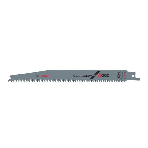 Bosch Accessories 2608654403 S 2345 X sabelsågklinga, Progressor for Wood, 2-pack Sågblad, längd 200 mm 2 st
