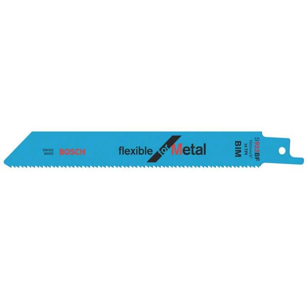 Bosch Accessories 2608656027 Sabelsågblad S 922 BF, Flexible for Metal, 100-pack 100 st