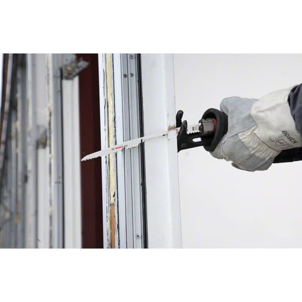 Bosch Accessories 2608656261 Sabelsågblad S 1111 DF, Heavy for Wood and Metal, 5-pack Sågblad, längd 225 mm 5 st