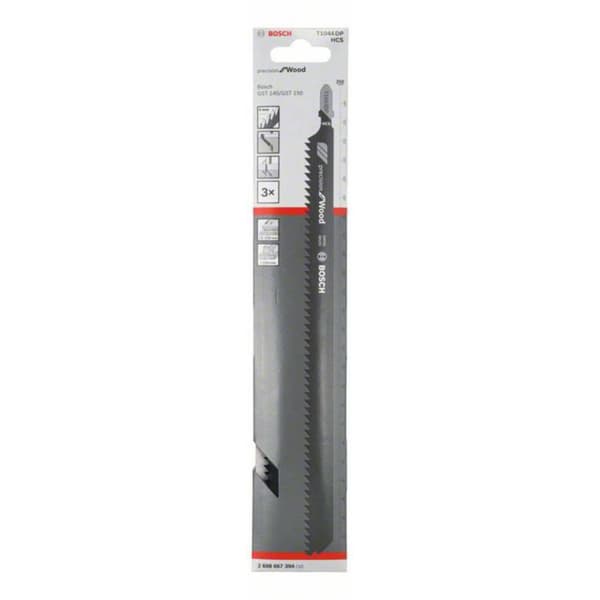 Bosch Accessories 2608667394 Sticksågsblad T 1044 DP - Precision for Wood 3 st