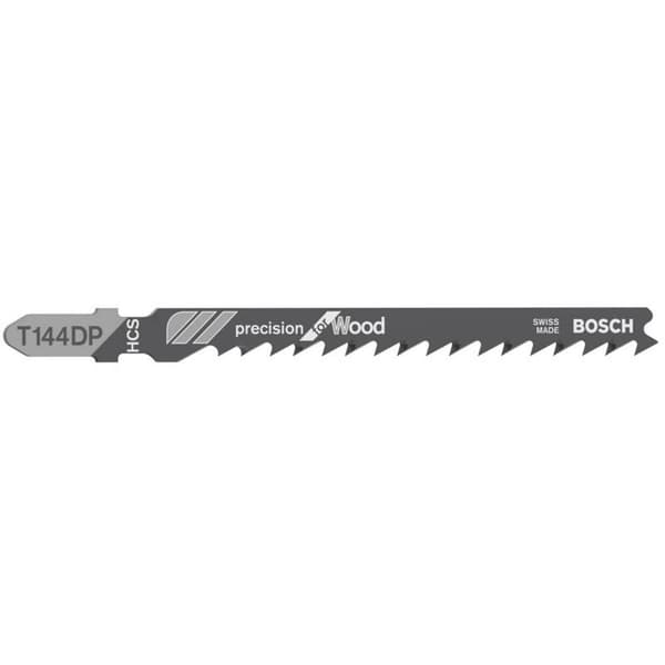 Bosch Accessories 2608633A35 Sticksågsblad T 144 DP - Precision for Wood 5 st