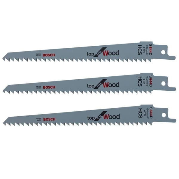 Bosch Home and Garden F016800303 Keo 3-pack sågblad set Sågblad, längd 150 mm 1 st