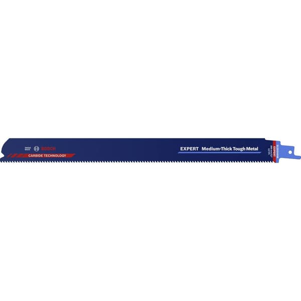 Bosch Accessories 2608900377 EXPERT ‘Medium-Thick Tough Metal’ s 1255 HHM sabelsågblad, 1 st. Sågblad, längd 300 mm 1 s