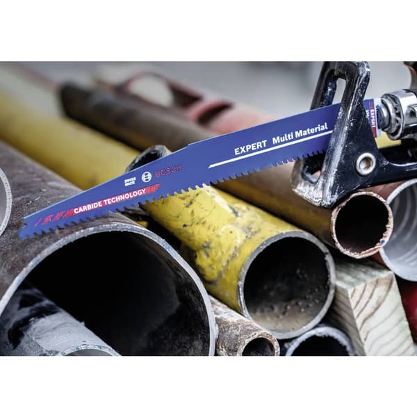 Bosch Accessories 2608900395 EXPERT ‘Multi material’ s 1256 XHM sabelsågblad, 10 st Sågblad, längd 300 mm 10 st