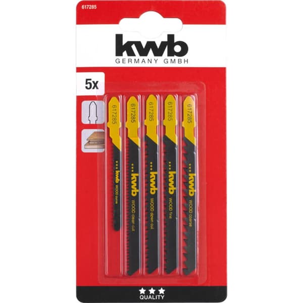 kwb 617285 Sticksågbladset för trä 5 st