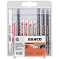 Miniatyrbild 2 av 2: Bahco 91-MIXED-10P Sticksågbladssats för trä och metall - 10-delars 1 set