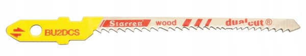 Starrett DualCut BU2DCS træbearbejdningsblade Ingen udbrud på begge sider
