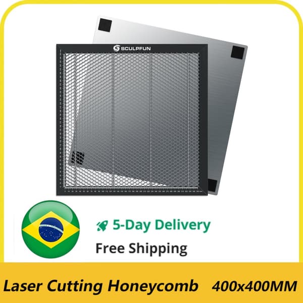 Laser Skæring Honningkagebord, 400x400mm Arbejdsområde, Højstyrke Stål,400x400mm