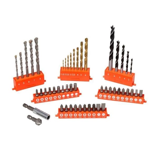 BLACK &amp; DECKER Box 50 tillbehör borrskruv A7232