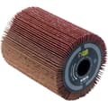 Miniatyrbild 1 av 3: Slipande klaffborste Ø80mm - L 100mm för slipning