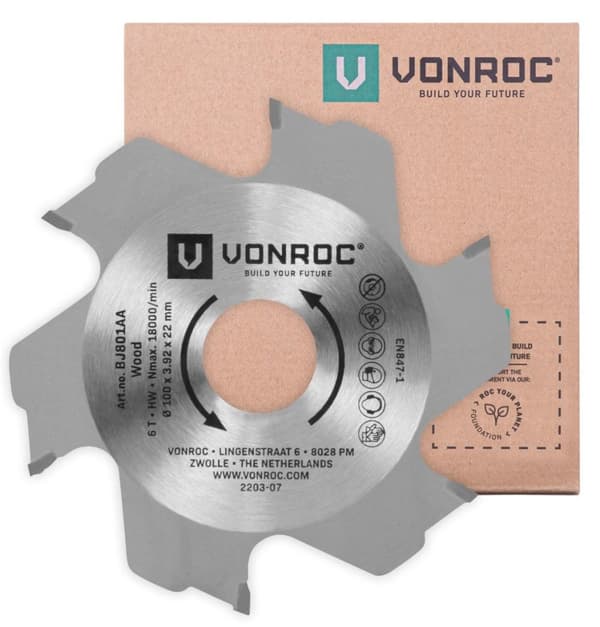 VONROC Savklinge - Universel | 100x22mm |  til Lamelfræser