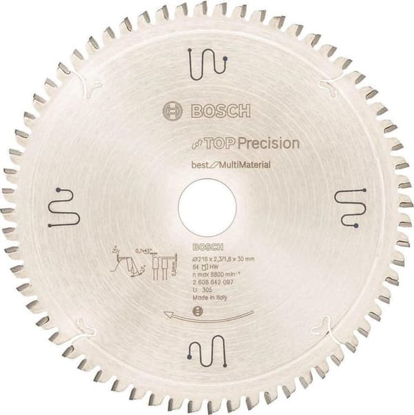 Bosch Circ. Saw Blade BS MU B 216x30-64