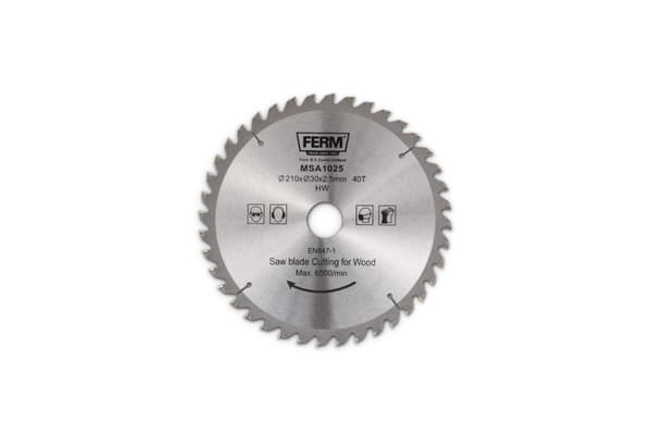 FERM MSA1025 Savklinge - 210x30/16/18 - 40T – ACC
