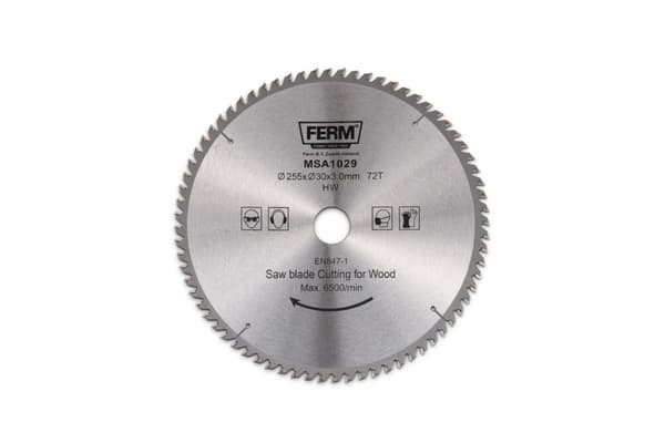 FERM MSA1029 Savklinge - 255x30/16 - 72T – ACC