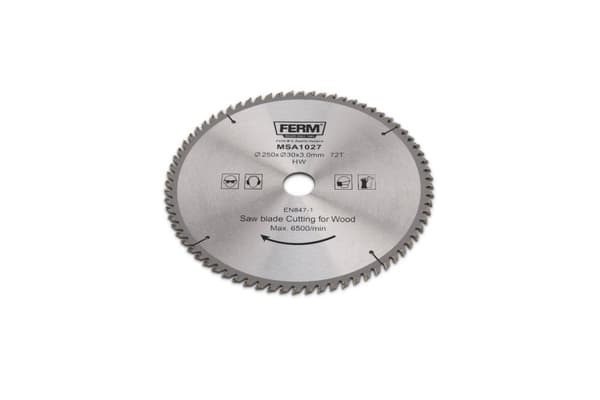 FERM MSA1027 Savklinge - 250x30/16 - 72T – ACC