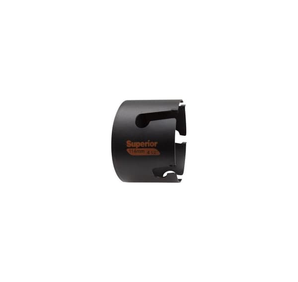 Multikonstruktion hulsav Superior 121mm med hårdmetalspidser, dybde 71mm