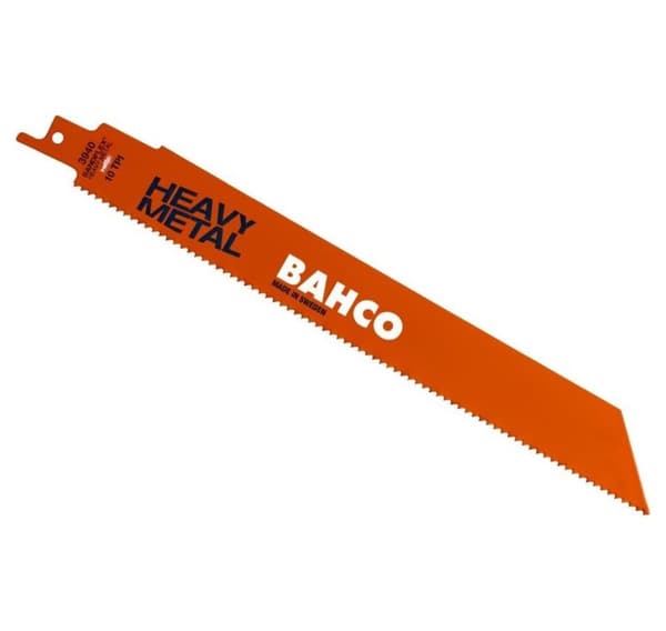 Frem- og tilbagegående savklinger Sandflex bimetal 300mm*1,07mm HST 10TPI 2 stk til tungmetal
