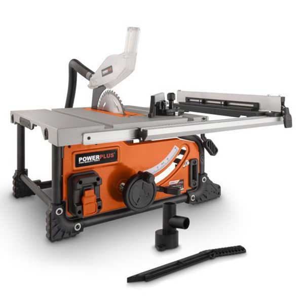 Powerplus Bordsåg Powdp2580 40v 210 Mm Silver