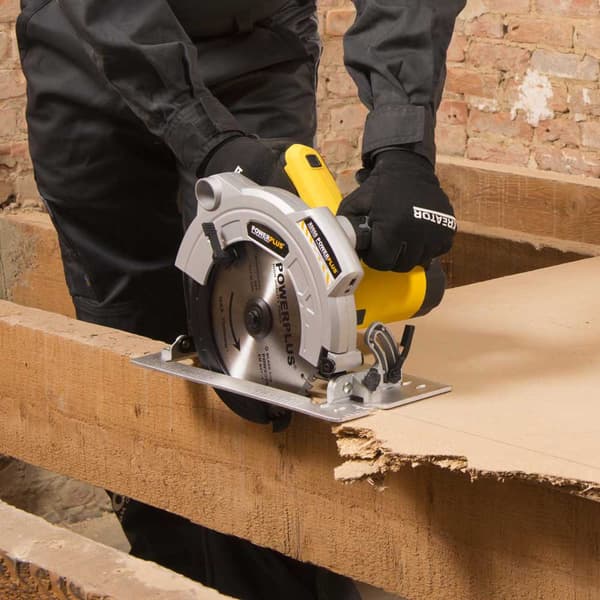 Powerplus Rundsav Powx0550 210 Mm Søvfarvet