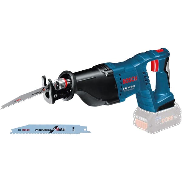 Bosch Professional Sladdlös Sabelsåg Gsa 18v-li Blå,Svart