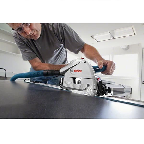 Bosch Professional Dyksåg Gkt55gce+2xfsn1400+1fsnvel+l-boxx Silver