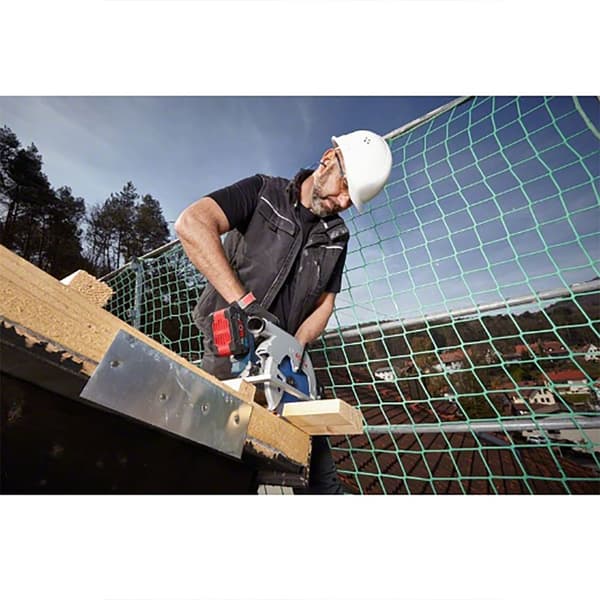 Bosch Professional Pyörösaha Gks18v-68gc+2xpc5.5+gal1880+fsn+l-boxx Hopeinen