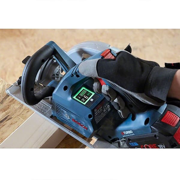 Bosch Professional Pyörösaha Gks18v-68gc+2xpc5.5+gal1880+fsn+l-boxx Hopeinen