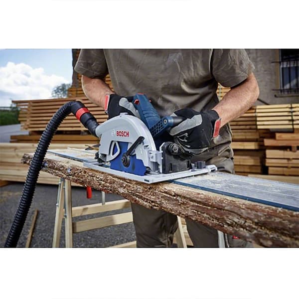 Bosch Professional Pyörösaha Gks18v-68gc+2xpc5.5+gal1880+fsn+l-boxx Hopeinen